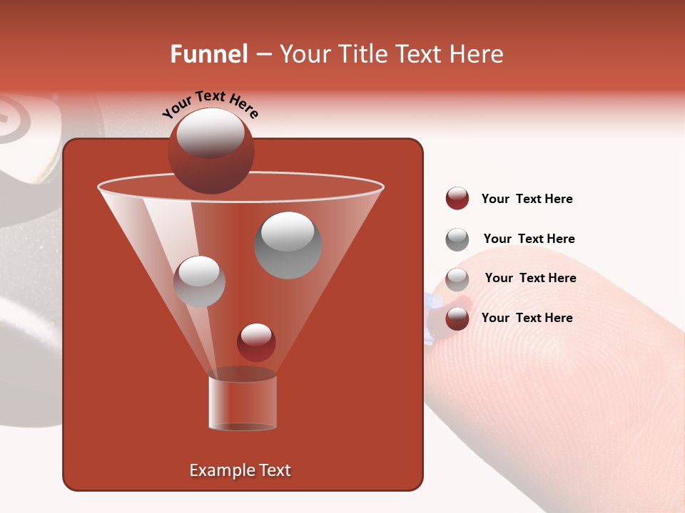 Caucasian Skin Glucometer PowerPoint Template
