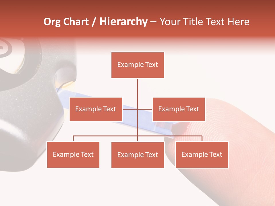 Caucasian Skin Glucometer PowerPoint Template
