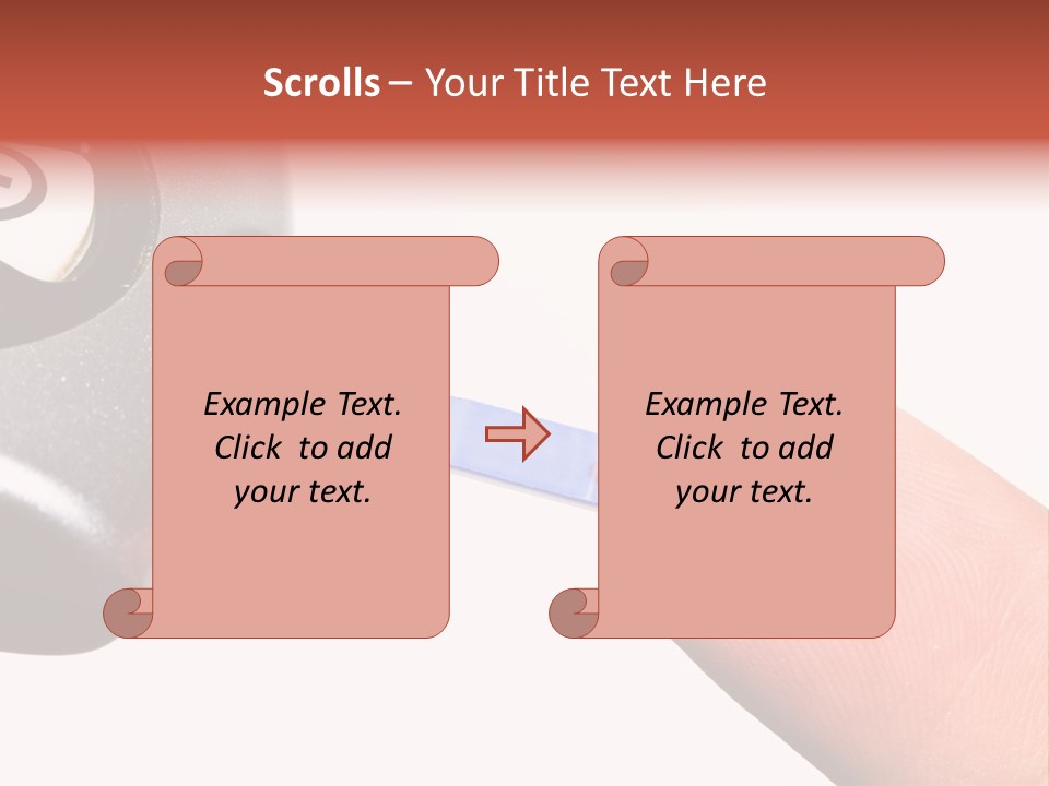 Caucasian Skin Glucometer PowerPoint Template