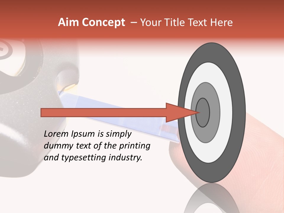 Caucasian Skin Glucometer PowerPoint Template