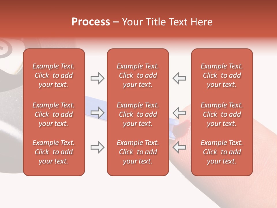 Caucasian Skin Glucometer PowerPoint Template