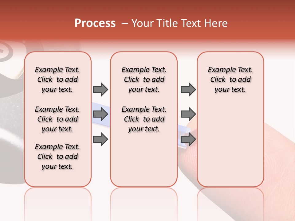 Caucasian Skin Glucometer PowerPoint Template