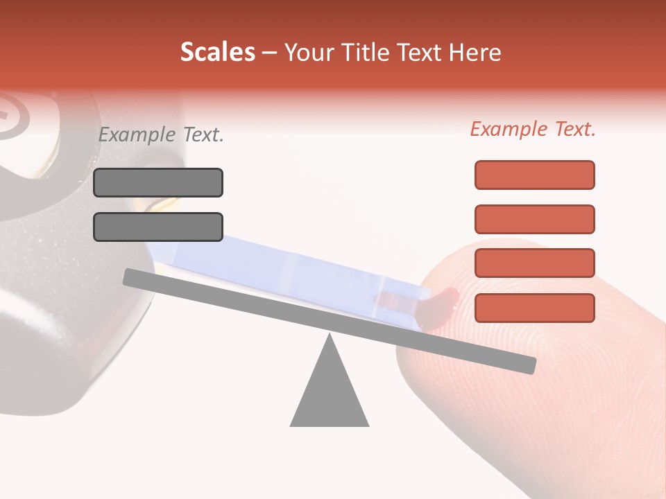 Caucasian Skin Glucometer PowerPoint Template