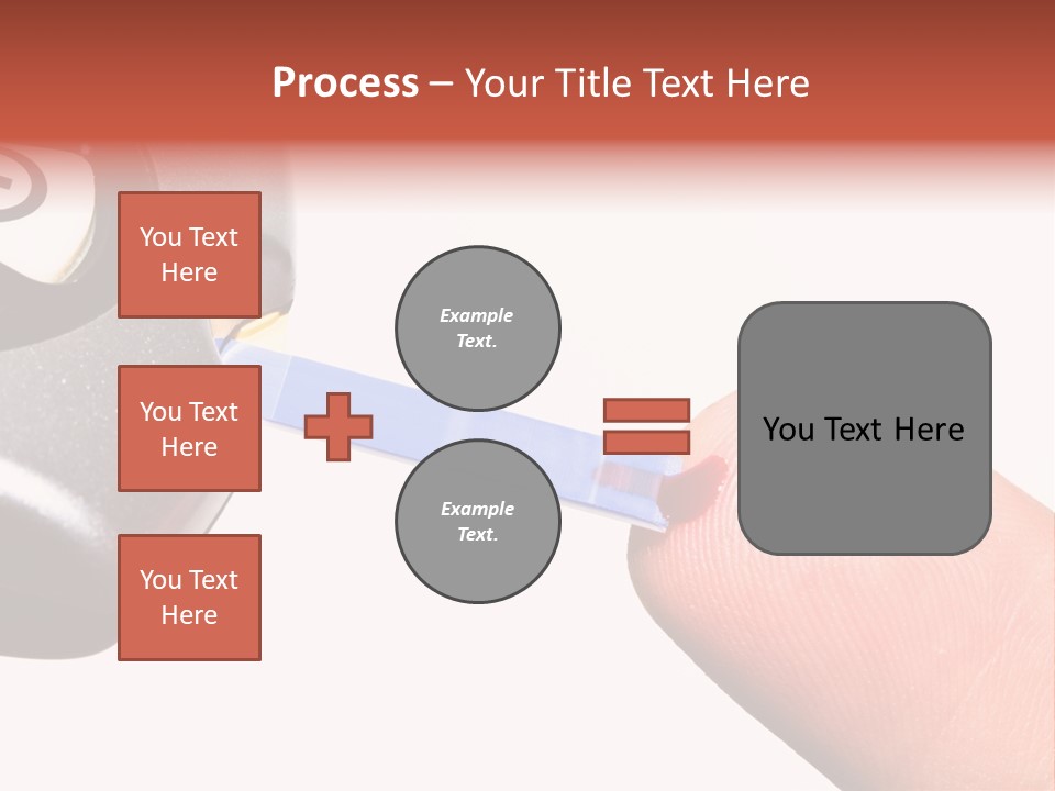 Caucasian Skin Glucometer PowerPoint Template