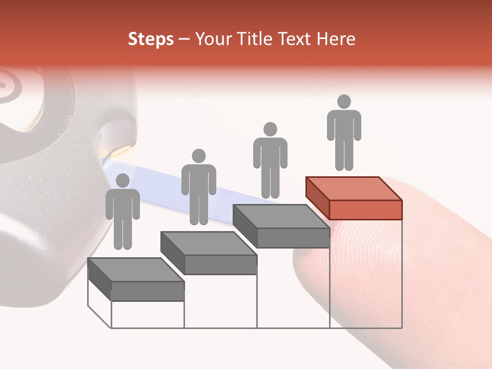 Caucasian Skin Glucometer PowerPoint Template