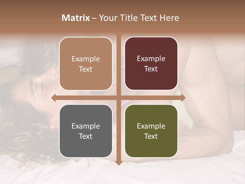 Playful White Close Up PowerPoint Template