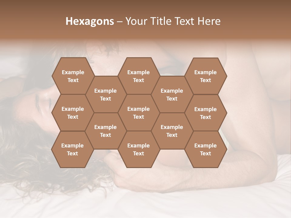 Playful White Close Up PowerPoint Template