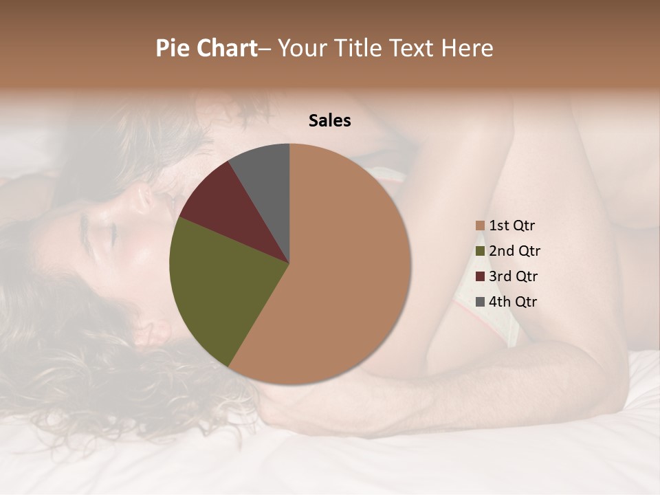 Playful White Close Up PowerPoint Template