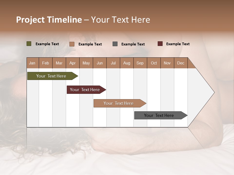 Playful White Close Up PowerPoint Template