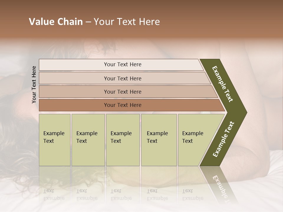 Playful White Close Up PowerPoint Template