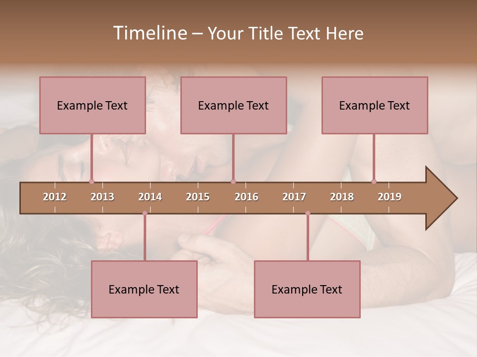 Playful White Close Up PowerPoint Template