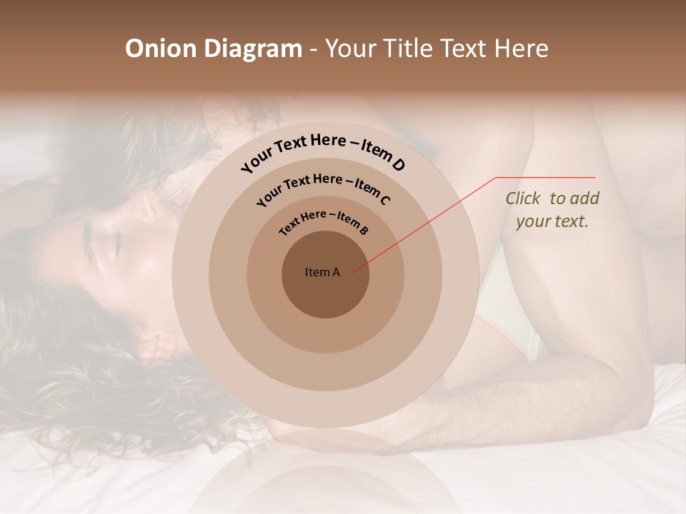 Playful White Close Up PowerPoint Template