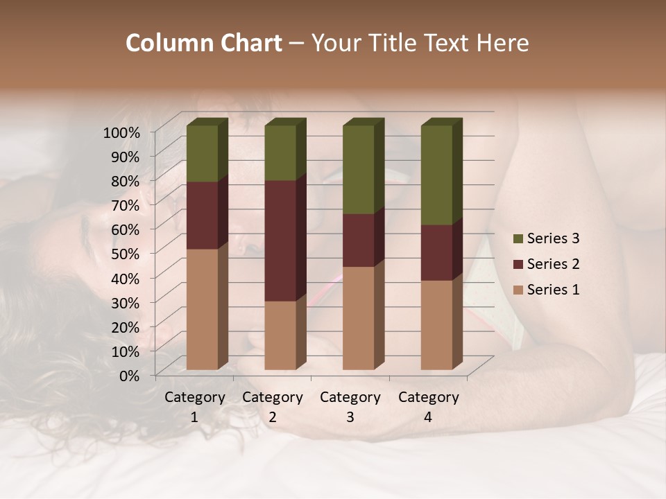 Playful White Close Up PowerPoint Template