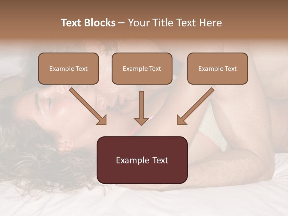 Playful White Close Up PowerPoint Template