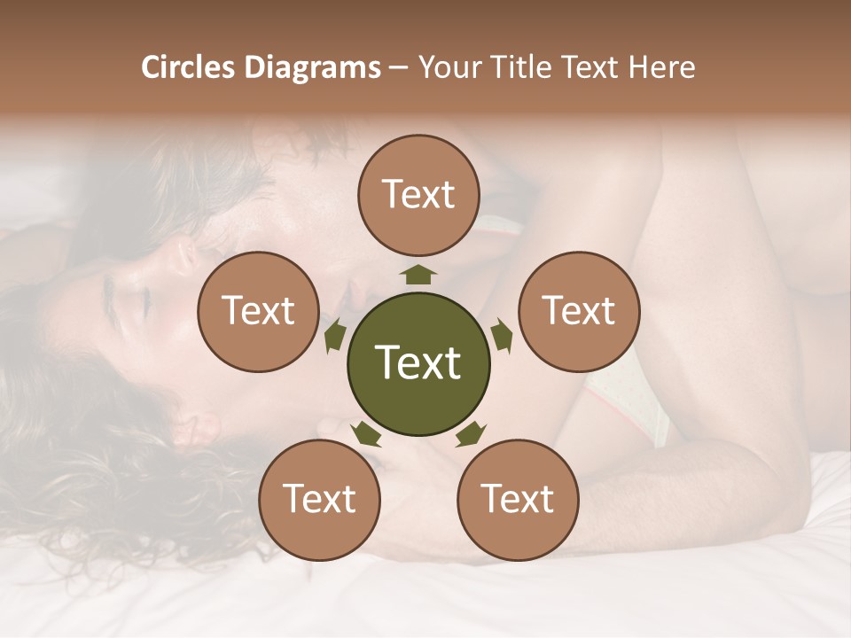 Playful White Close Up PowerPoint Template