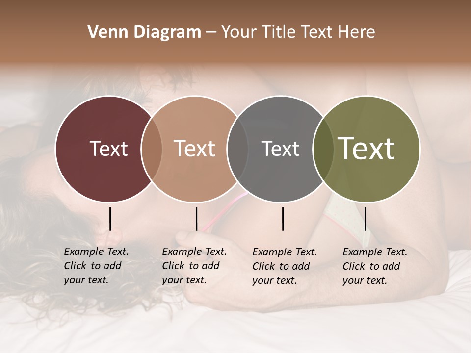 Playful White Close Up PowerPoint Template