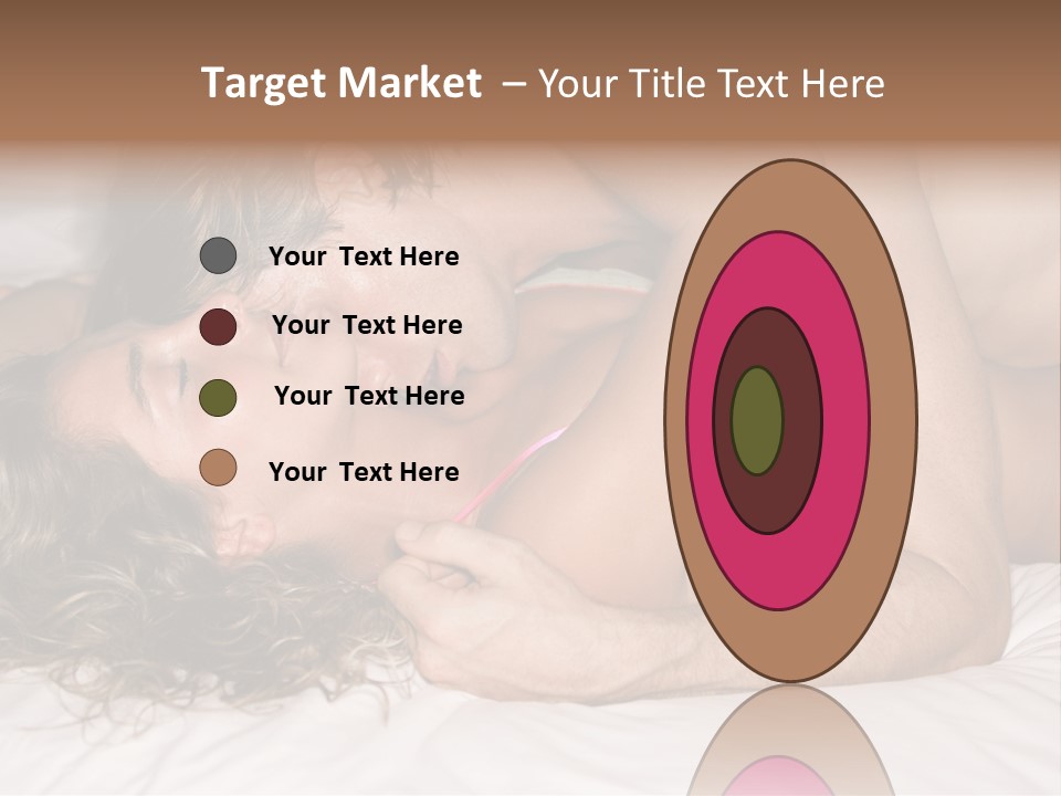 Playful White Close Up PowerPoint Template