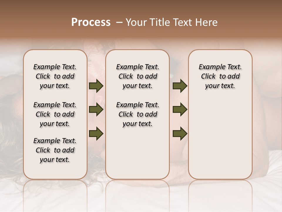 Playful White Close Up PowerPoint Template