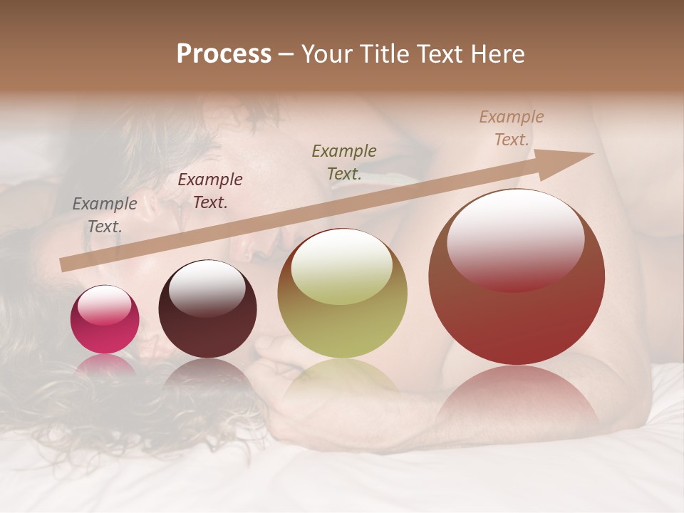 Playful White Close Up PowerPoint Template