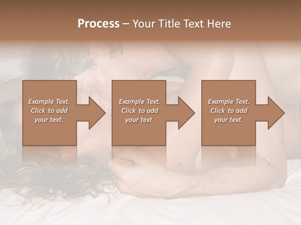 Playful White Close Up PowerPoint Template