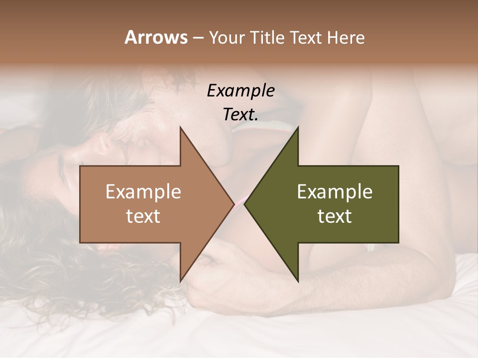 Playful White Close Up PowerPoint Template