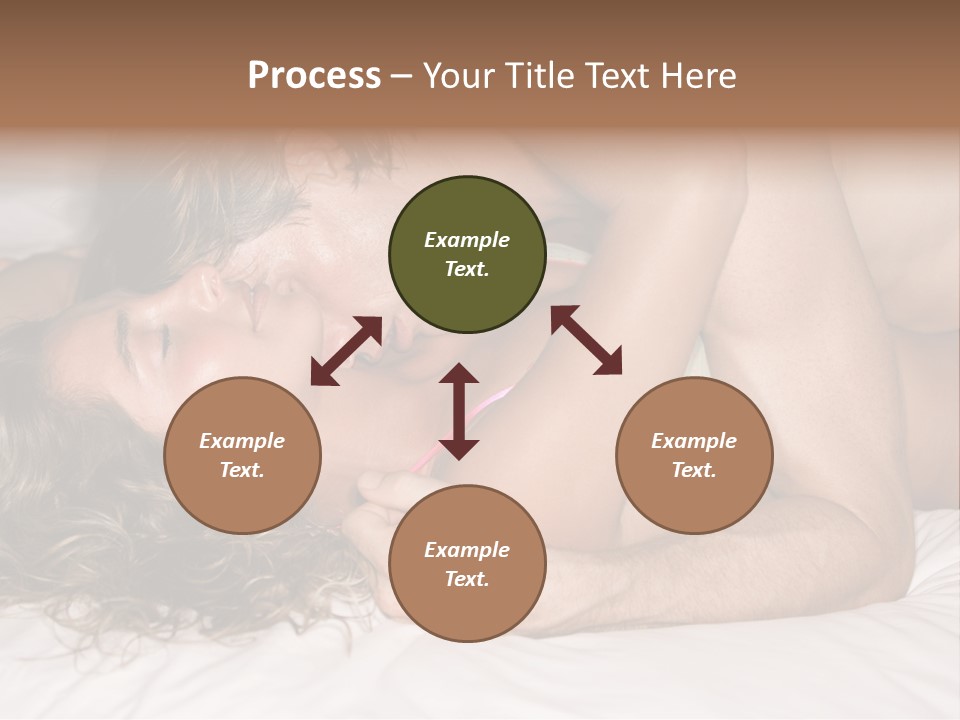 Playful White Close Up PowerPoint Template