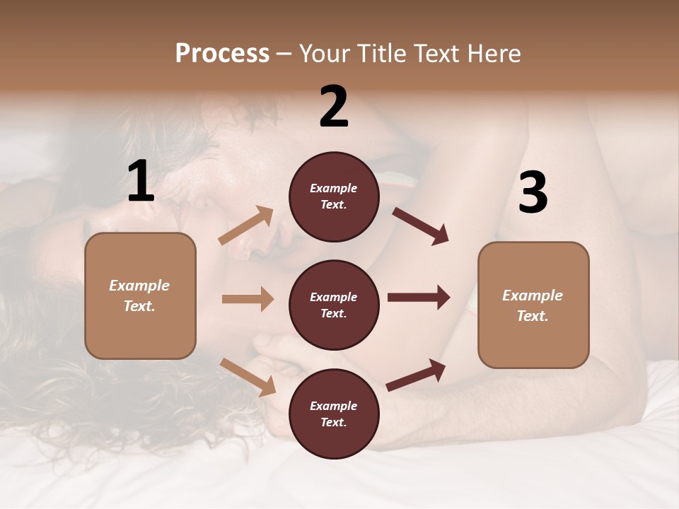 Playful White Close Up PowerPoint Template