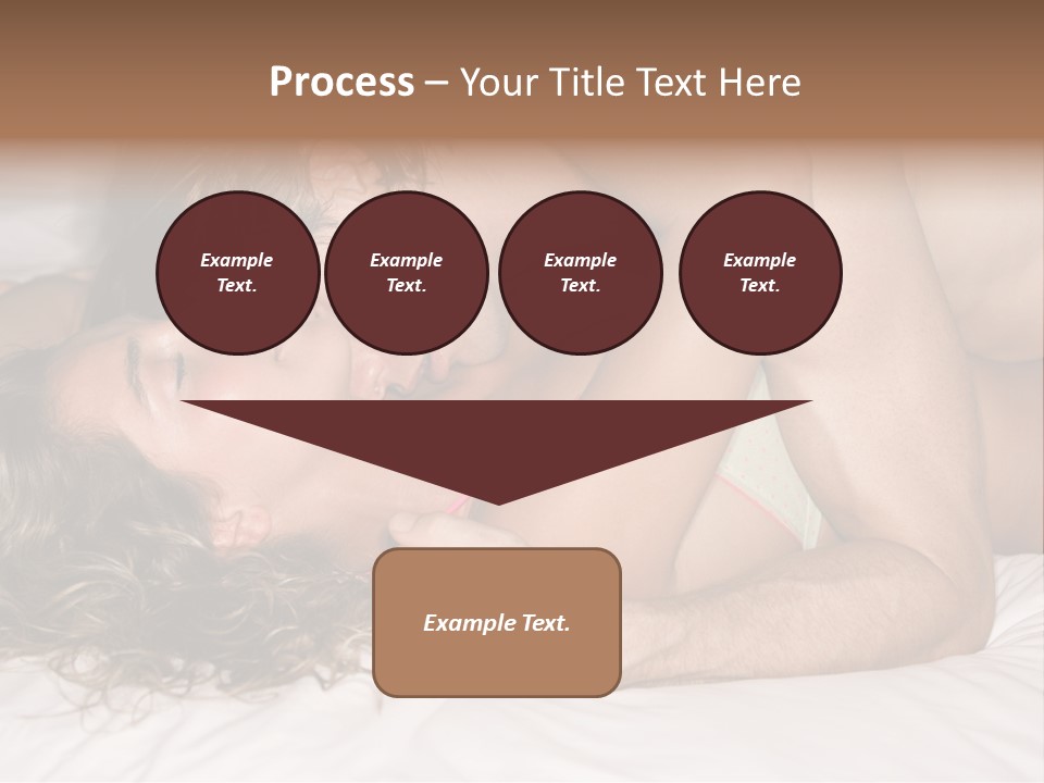 Playful White Close Up PowerPoint Template