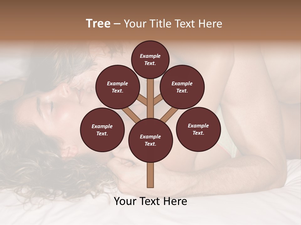 Playful White Close Up PowerPoint Template