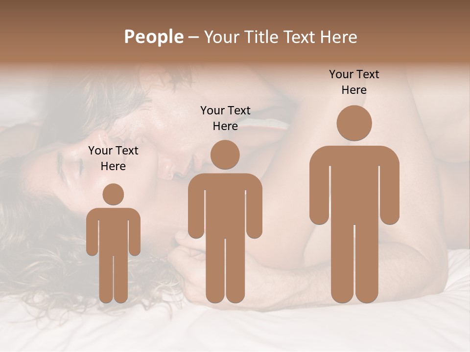 Playful White Close Up PowerPoint Template