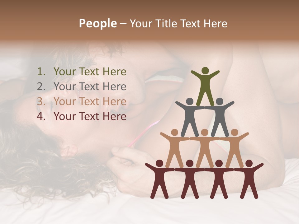 Playful White Close Up PowerPoint Template