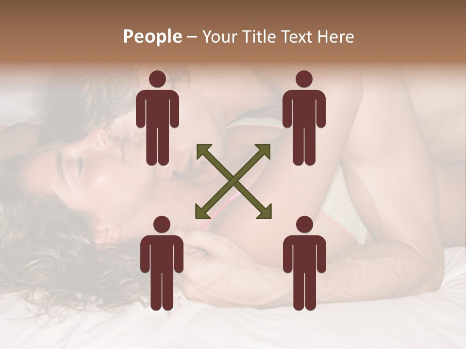 Playful White Close Up PowerPoint Template