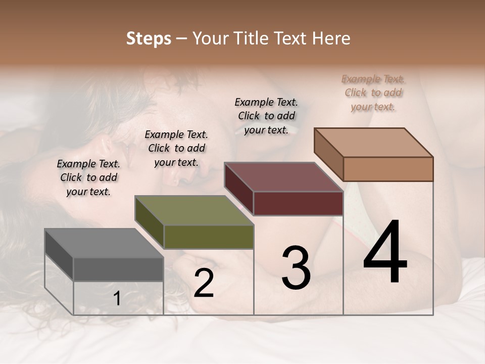 Playful White Close Up PowerPoint Template