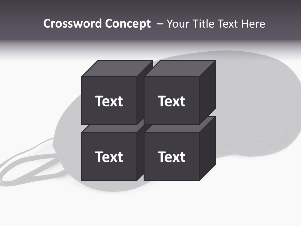 Protection Mask Stress PowerPoint Template