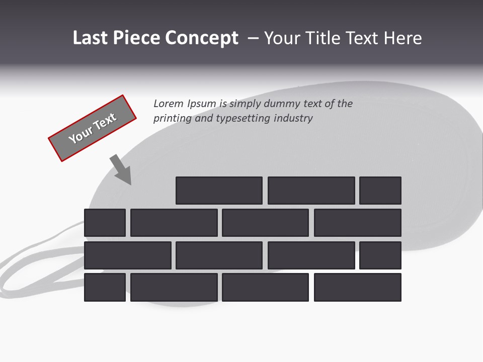 Protection Mask Stress PowerPoint Template