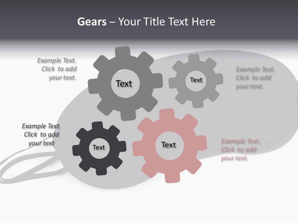 Protection Mask Stress PowerPoint Template