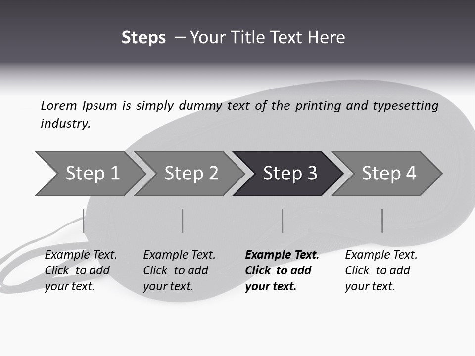 Protection Mask Stress PowerPoint Template
