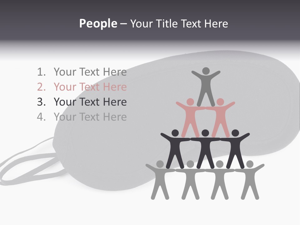 Protection Mask Stress PowerPoint Template