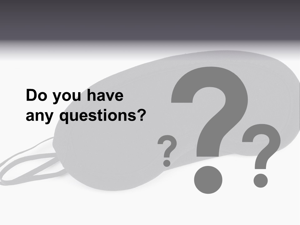 Protection Mask Stress PowerPoint Template