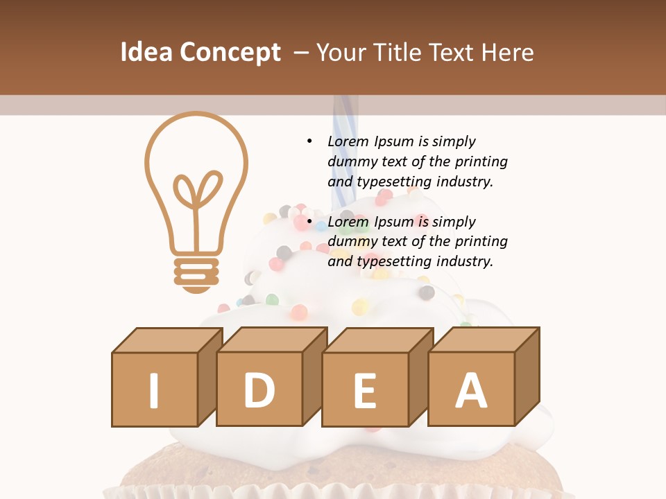 One Fire Unhealthy PowerPoint Template