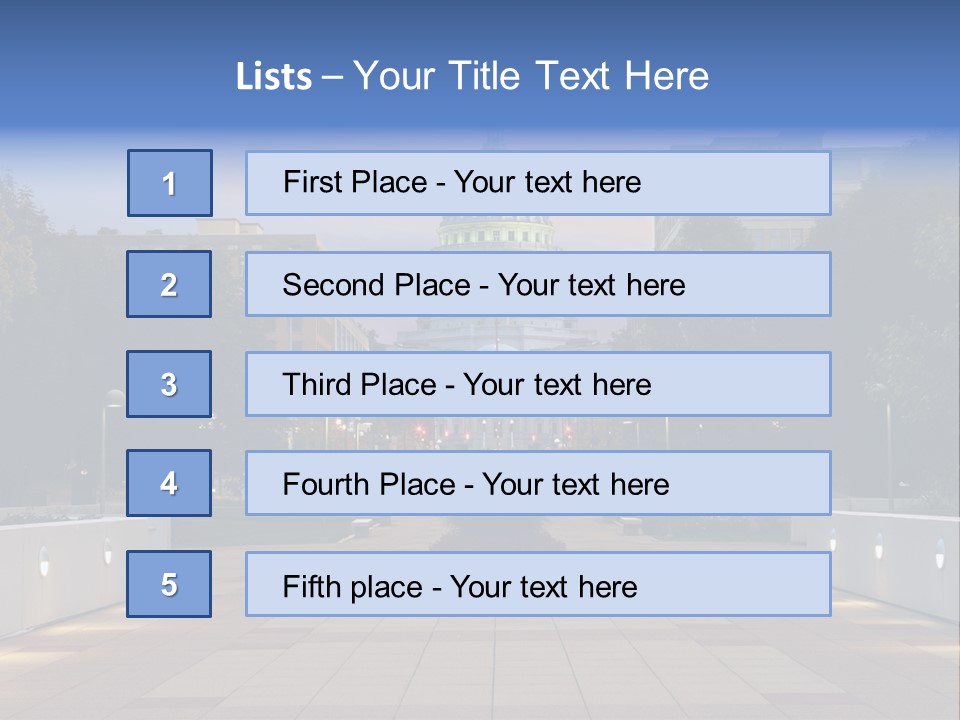 Displacement Brown Hair Touching PowerPoint Template