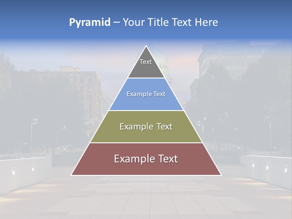 Displacement Brown Hair Touching PowerPoint Template