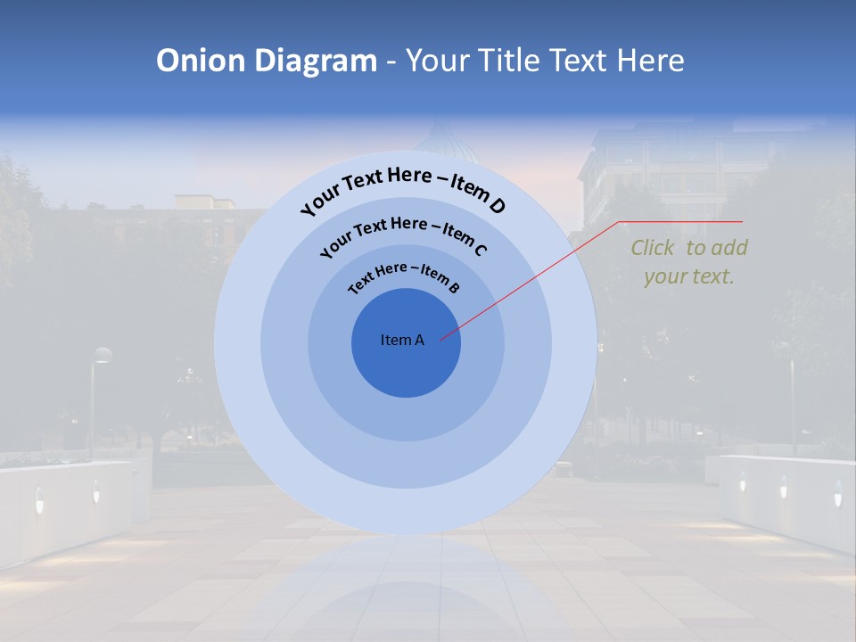 Displacement Brown Hair Touching PowerPoint Template