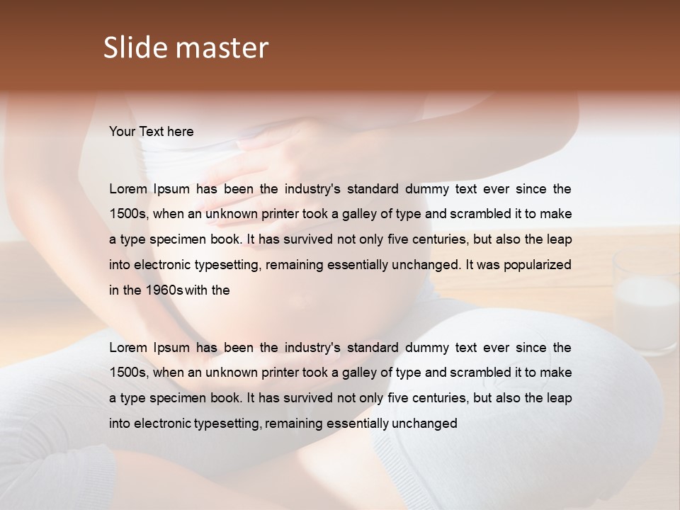 Symbol Lovely Love PowerPoint Template