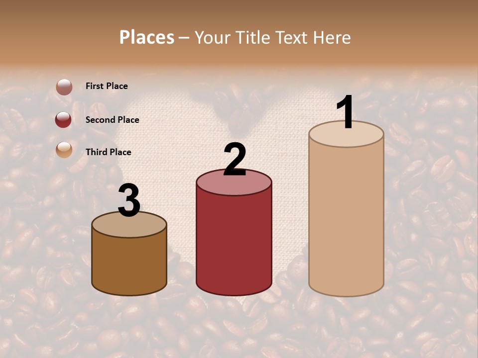 Coffee Shiny Blank PowerPoint Template