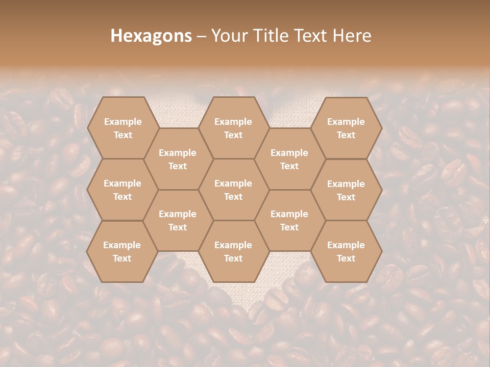 Coffee Shiny Blank PowerPoint Template