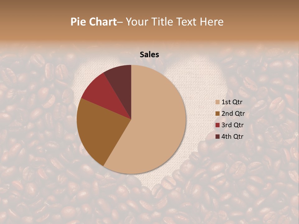 Coffee Shiny Blank PowerPoint Template