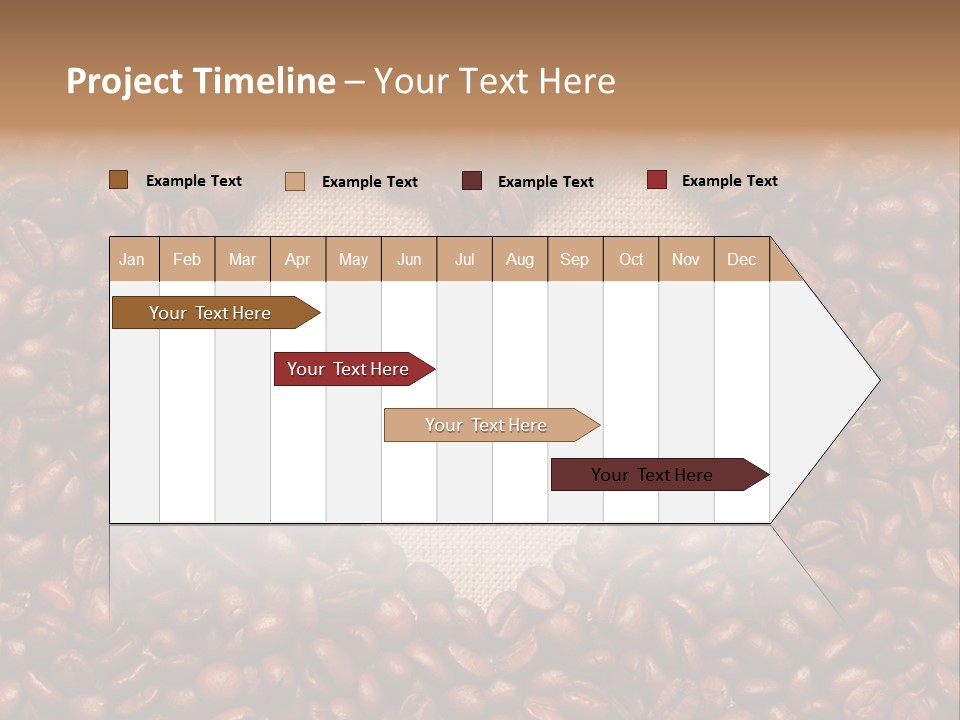 Coffee Shiny Blank PowerPoint Template