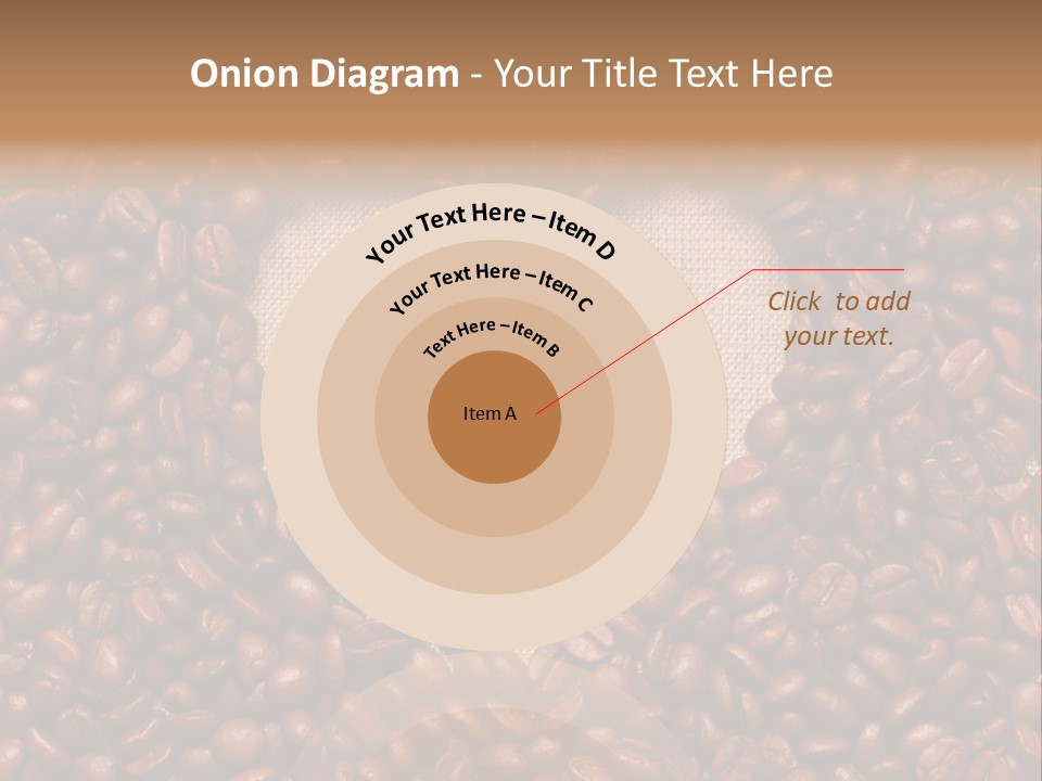 Coffee Shiny Blank PowerPoint Template