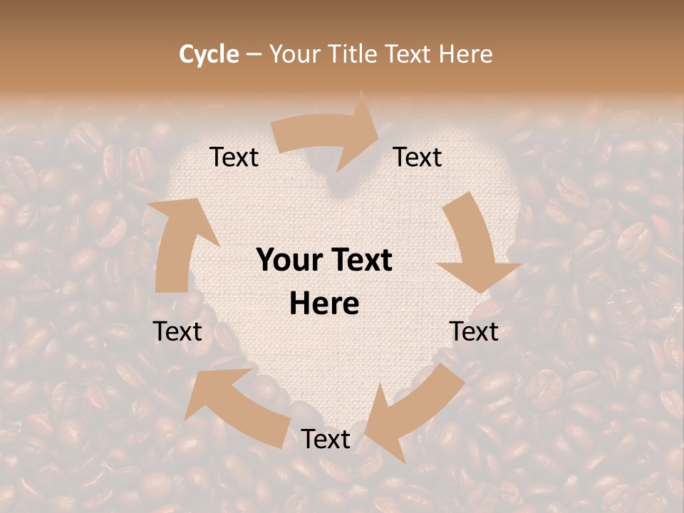 Coffee Shiny Blank PowerPoint Template